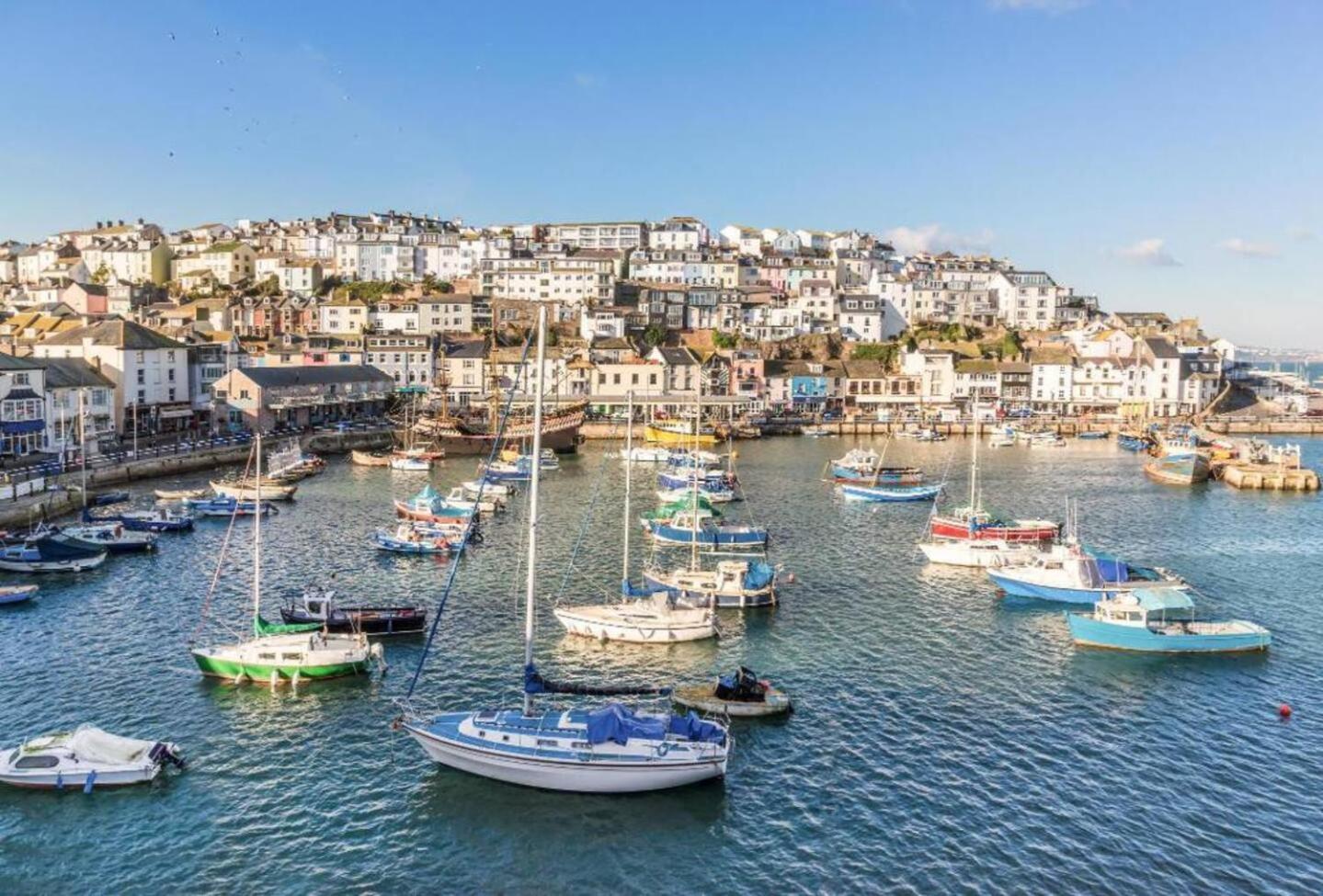 1800s Fisherman's Near Harbour Brixham